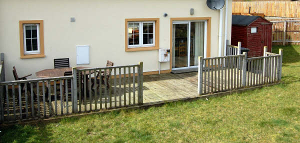 Holiday Home Decking