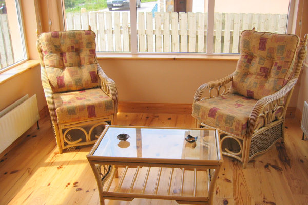 sun room of Derrycassan Holiday Home