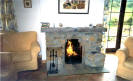 open fireplace of An Clachan