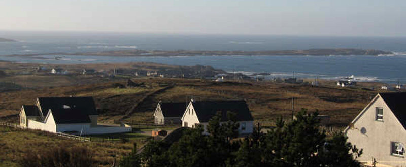 view towards sea from Radharc an Iarthuaisceart
