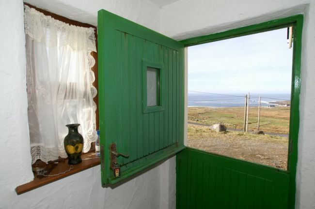 Tdational Half Door to the entrance porch