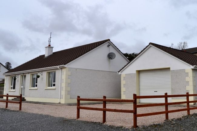 The cottage has a large lockable garage