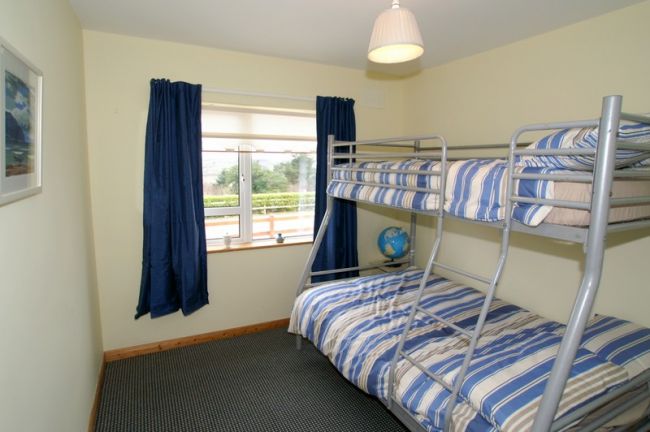 Bedroom with bunk beds