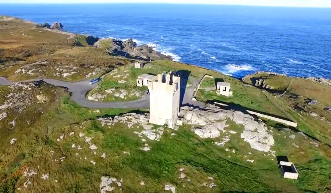 Birds Eye View of Malin Head to Hells Hole