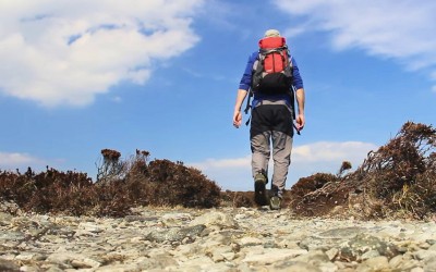Walking at Horn Head Donegal