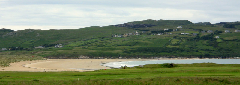 Dunfanaghy Golf Links and Killahoey beach