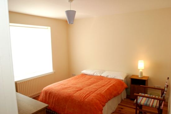 one of the 3 bedrooms of the ground floor apartment