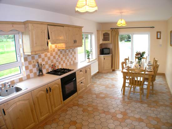 spacious kitchen area of Muckish View, Ramelton, Donegal, Ireland