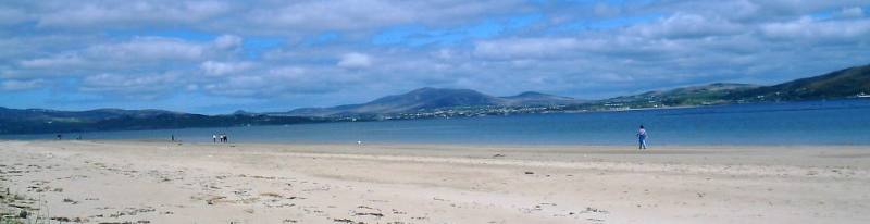 C-scape Cottage is only yards from Rathmullan's fabulous sandy beach