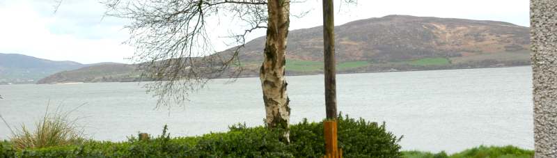 Portnamurray Cottage Rathmullan - panoramic views over Lough Swilly