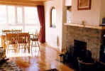Rossnowladh Cottage - lounge and dining area